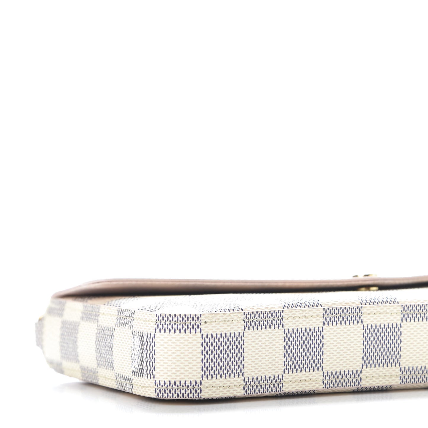 Damier Azur Calfskin Pochette Felicie Eau de Rose