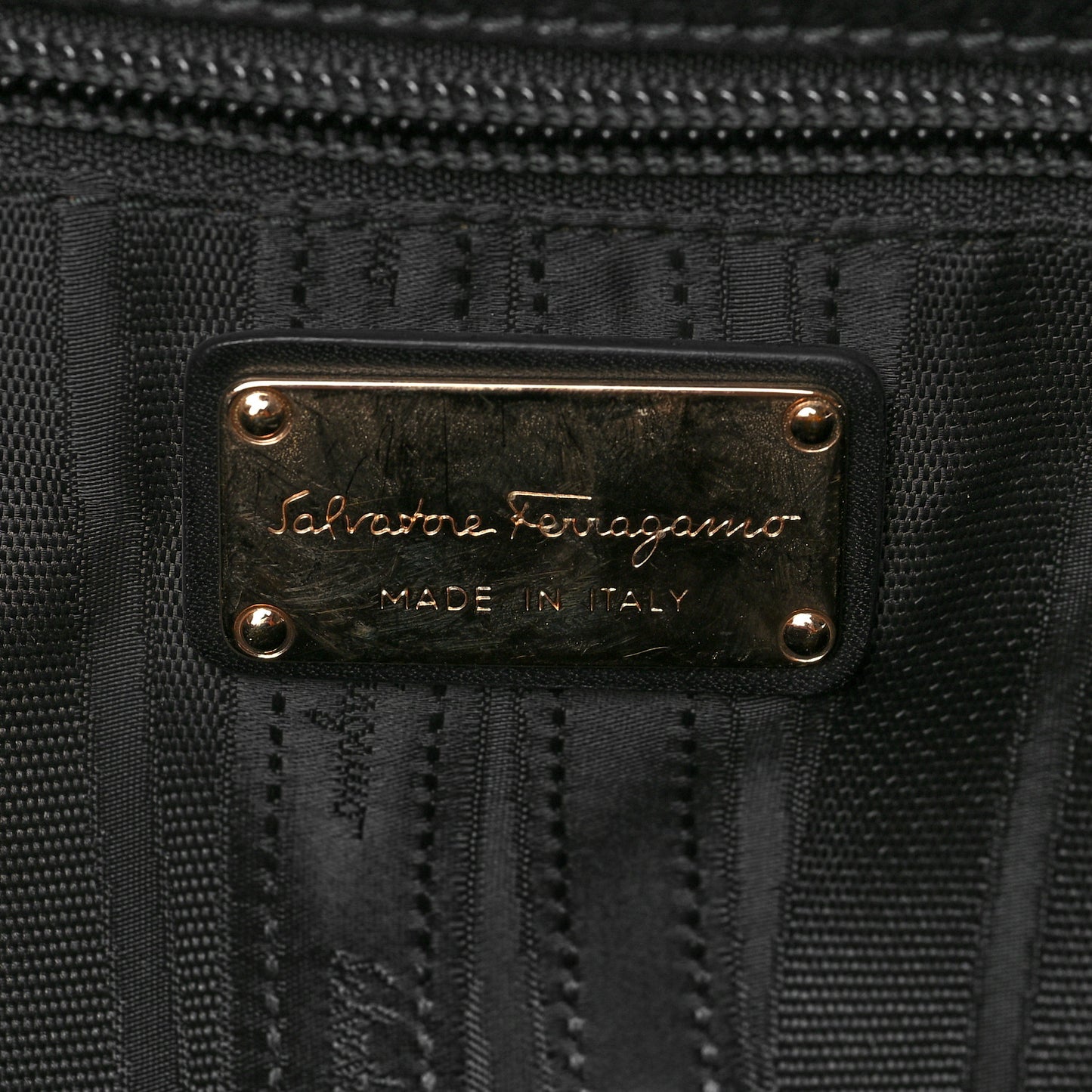 Calfskin Wanda Tote Black