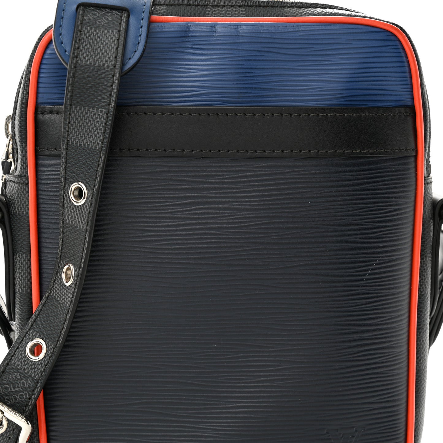 Epi Damier Graphite Danube Slim PM