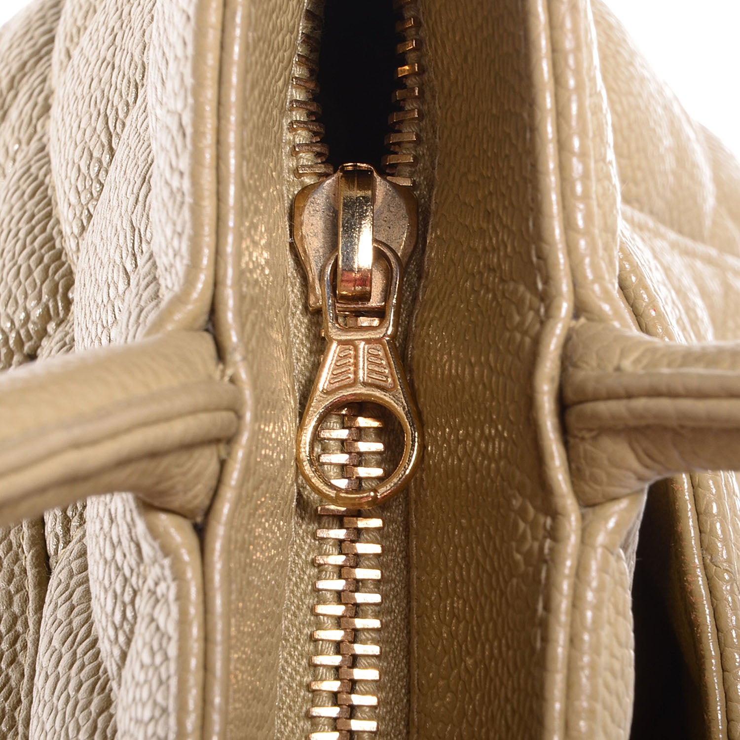 Chanel Caviar Quilted Medallion Tote Beige 8 of 8