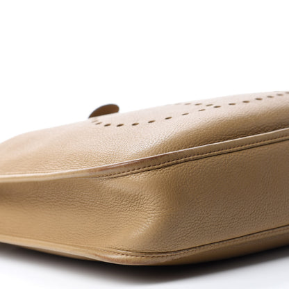 Hermes Taurillon Clemence Amazone Evelyne PM Camel 6 of 14