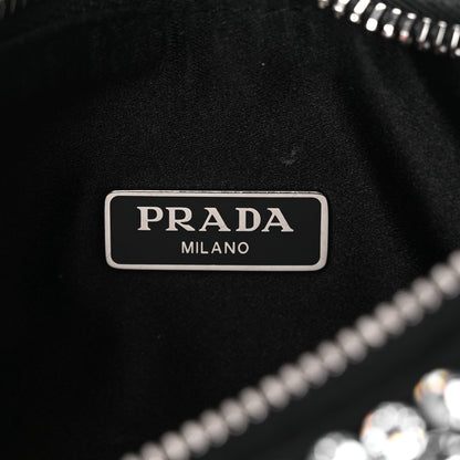 Prada Satin Crystal Re-Edition 2005 Shoulder Bag Cristal 6 of 9