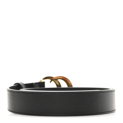 Gucci Calfskin Double G 30mm Belt 95 38 Black 2 of 5