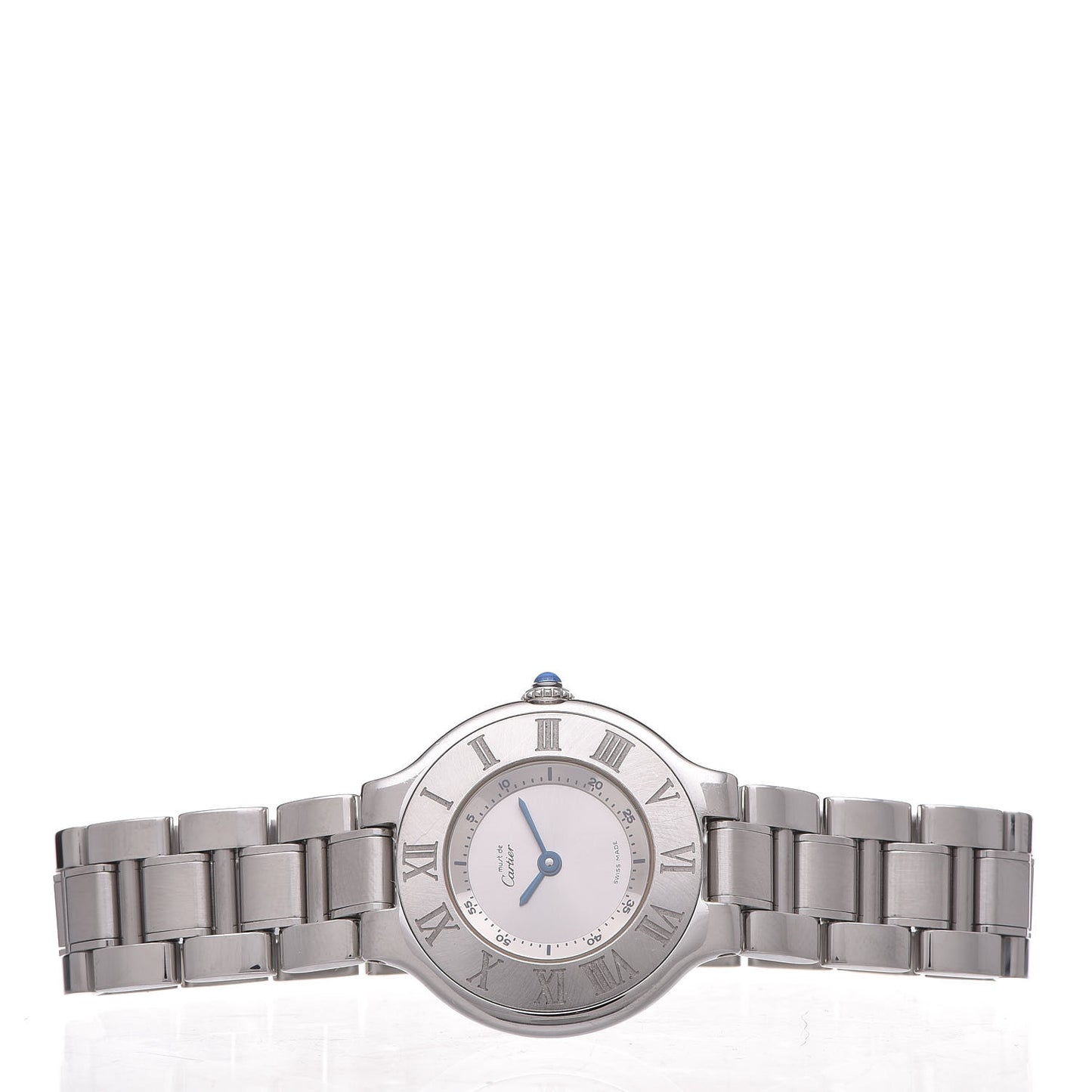 Stainless Steel 28mm Must De 21 Quartz Watch