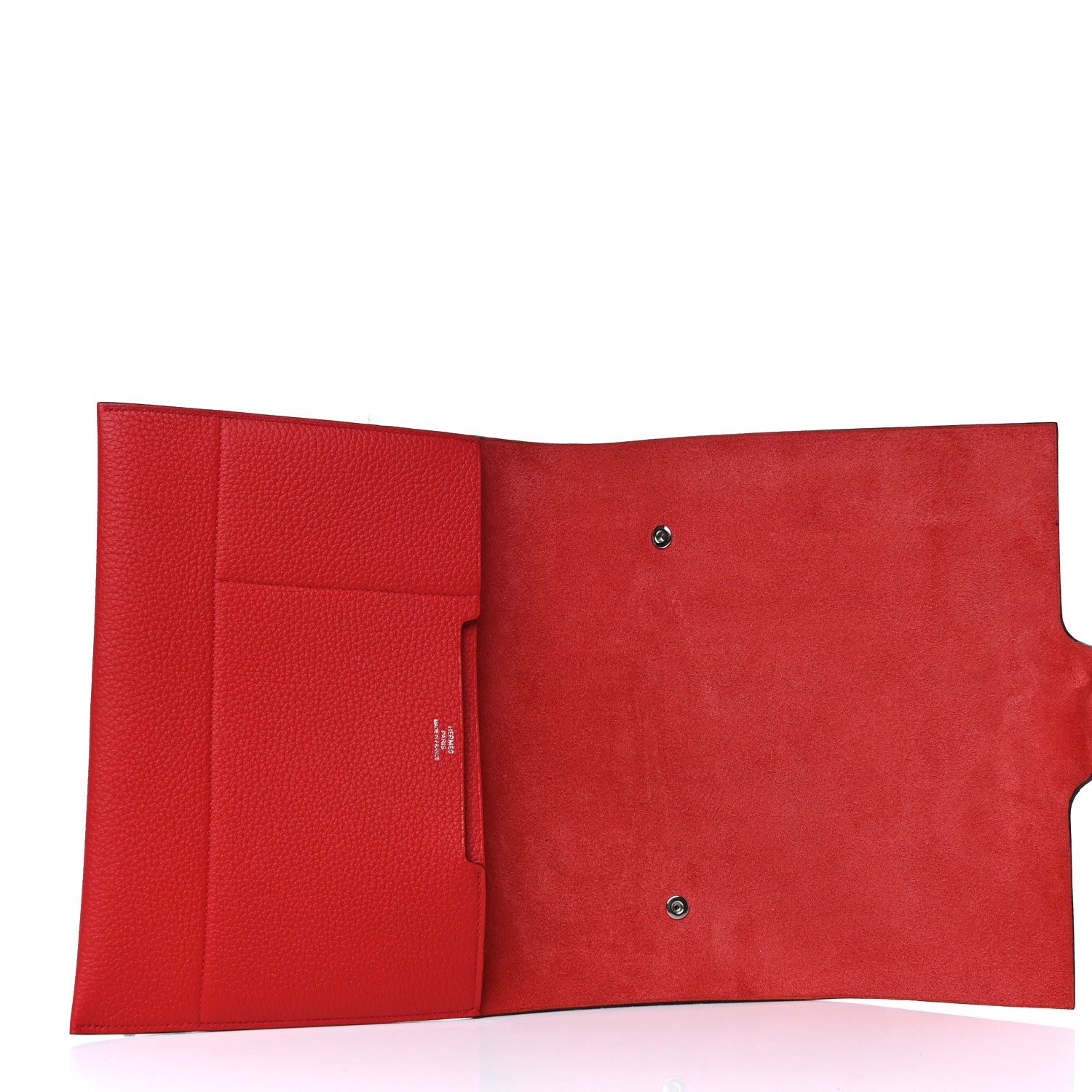 Hermes Togo Couverture Cahier Ulysse Notebook MM Rouge De Coeur 4 of 7
