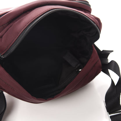Prada Tessuto Nylon Saffiano Crossbody Granato 5 of 11