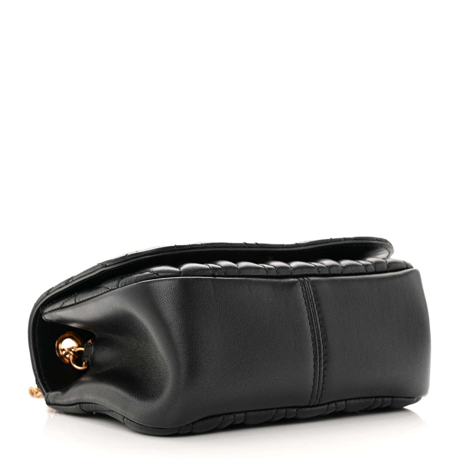 Versace Nappa Quilted Virtus Bag Black 4 of 14