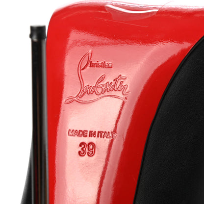 Christian Louboutin Shiny Nappa Big Lips 120 Pumps 39 Black 6 of 8