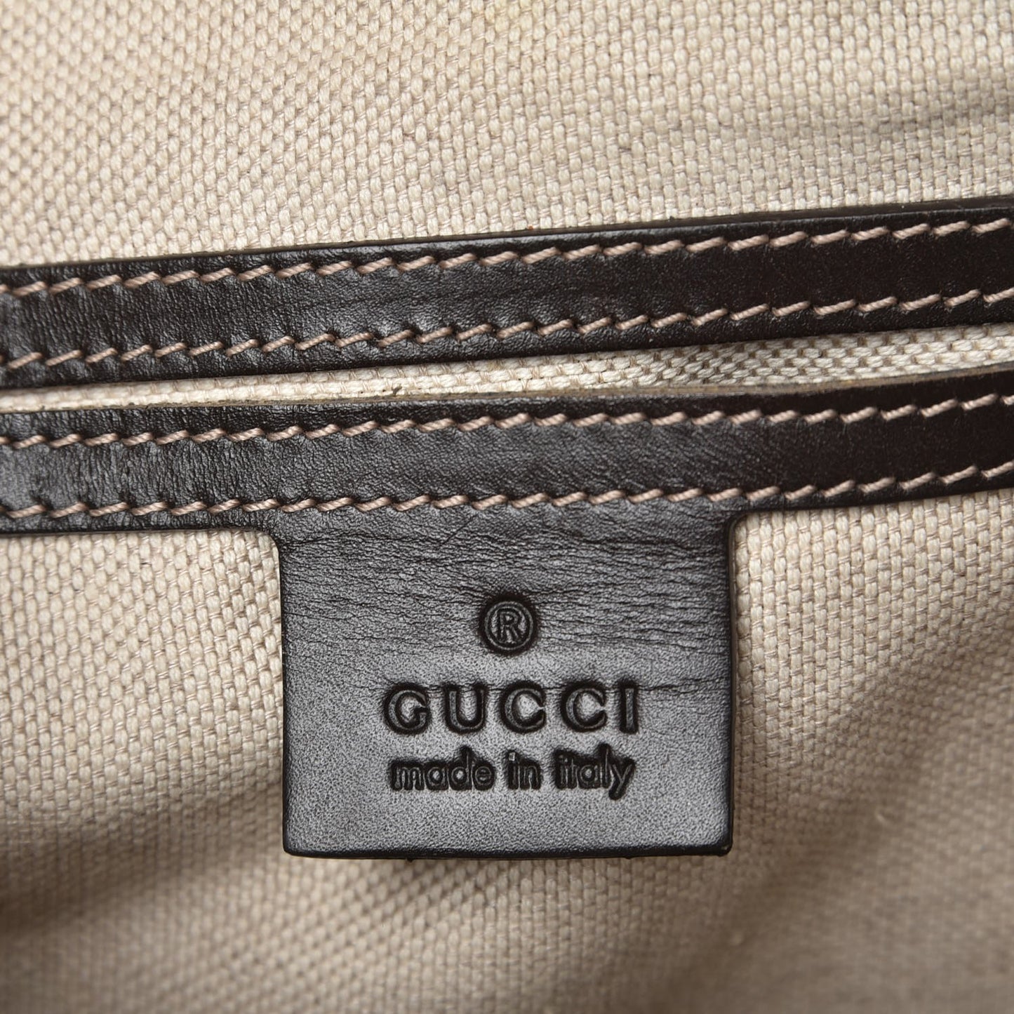 GG Supreme Monogram Selleria Calfskin Small Flap Messenger Bag Beige Ebony Cocoa Dark Chocolate