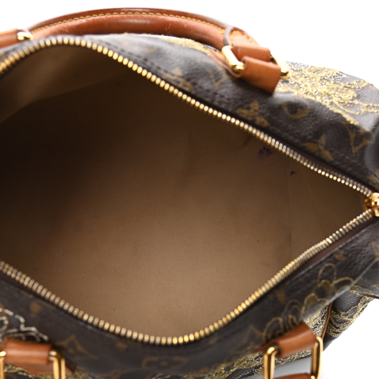 Monogram Dentelle Speedy 30 Gold