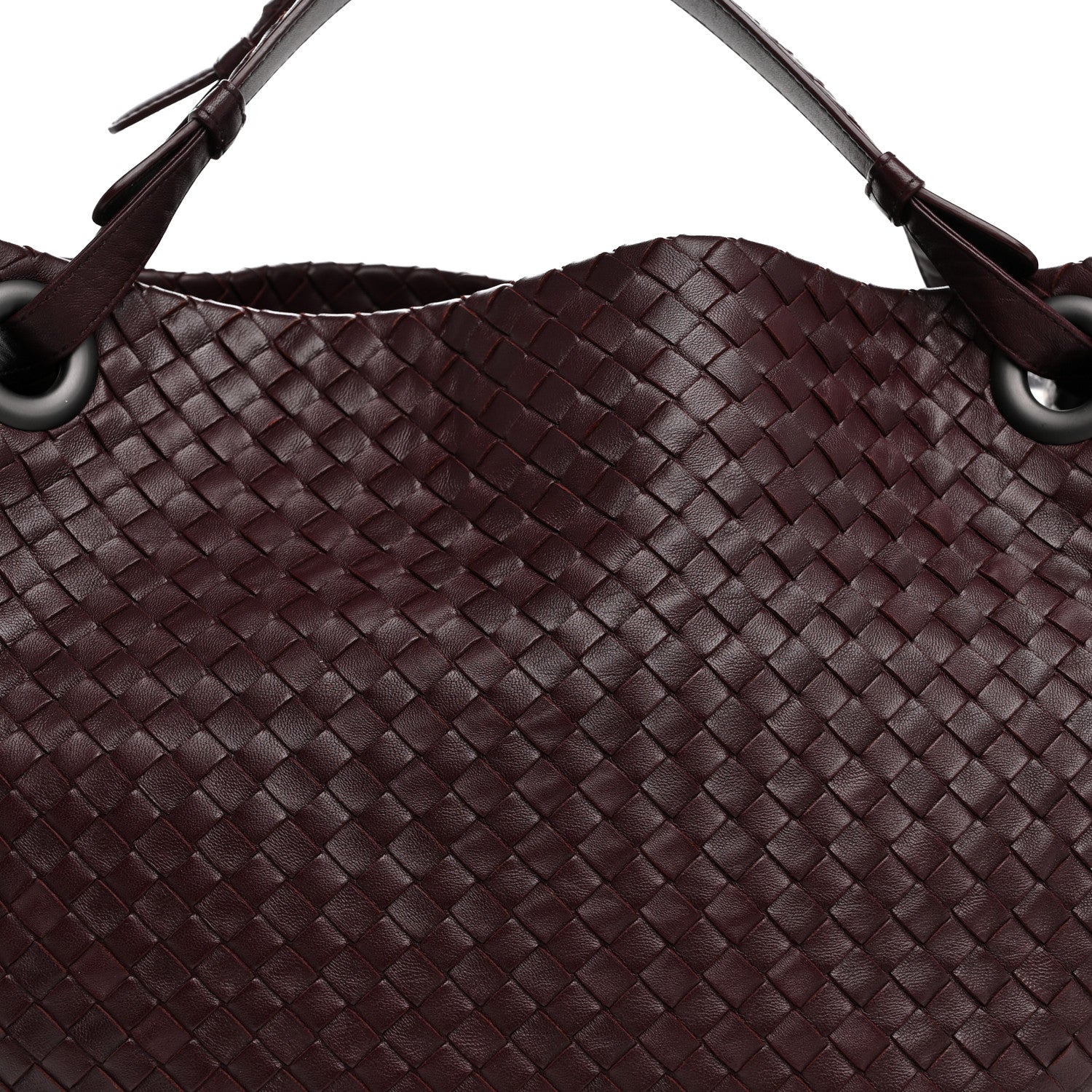 Bottega Veneta Nappa Intrecciato Bella Tote Aubergine 7 of 9