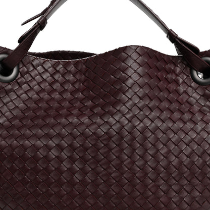 Bottega Veneta Nappa Intrecciato Bella Tote Aubergine 7 of 9
