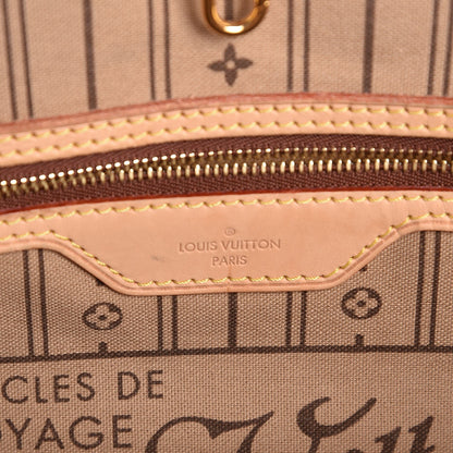 Louis Vuitton Monogram Neverfull MM 7 of 8