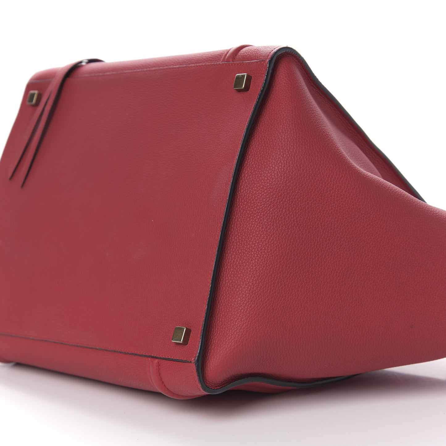 Grained Calfskin Medium Phantom Luggage Burgundy