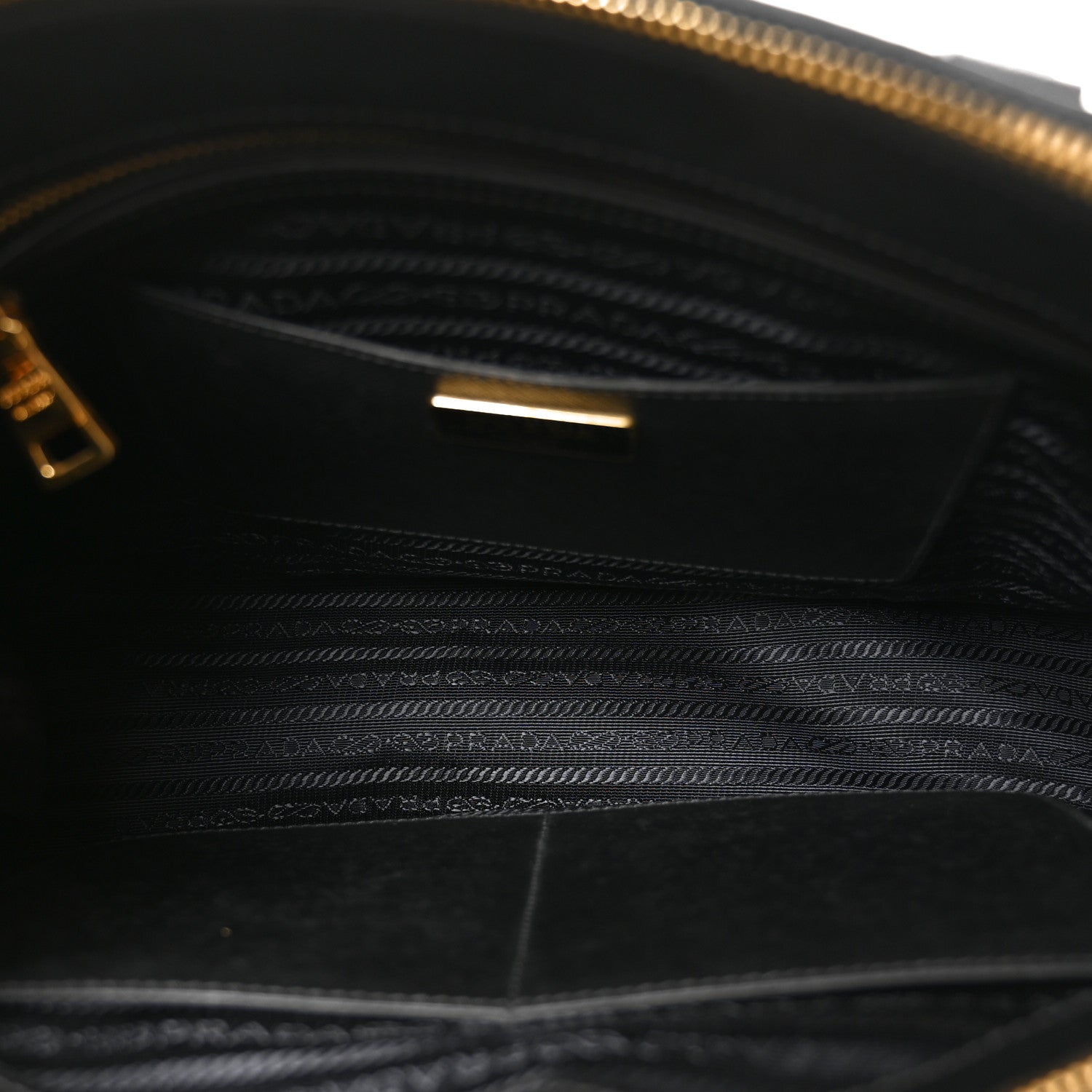 Prada Saffiano Lux Medium Galleria Double Zip Tote Black 5 of 9