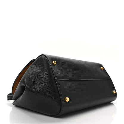 Bottega Veneta BOTTEGA VENETA Textured Calfskin Small BV Angle Shoulder Bag Black 4 of 15