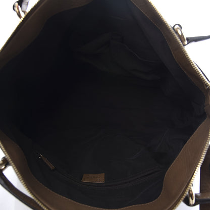 Gucci Calfskin GG Running Tote Brown 5 of 11