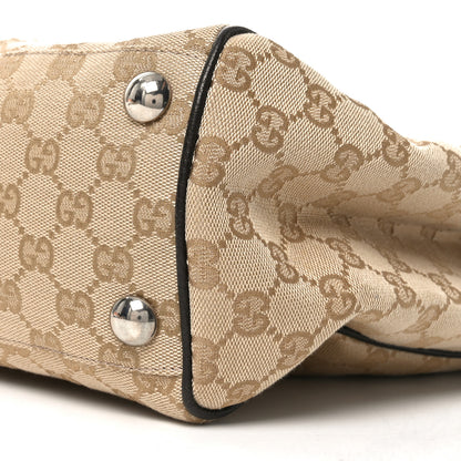 Gucci GG Monogram Double Pocket Tote Brown 10 of 10