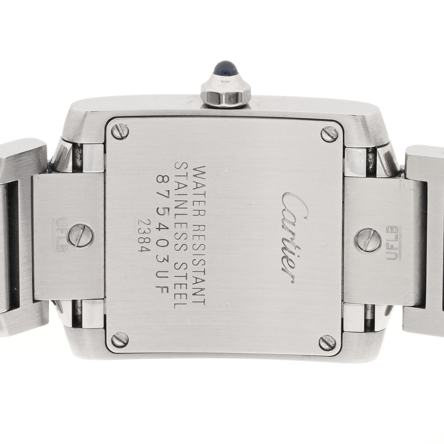 Stainless Steel 20mm Tank Francaise Quartz Watch