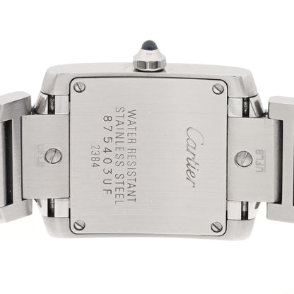 Cartier Stainless Steel 20mm Tank Francaise Quartz Watch 4 of 5