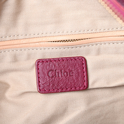 Chloe Calfskin Medium Paraty Cyclamen 6 of 9