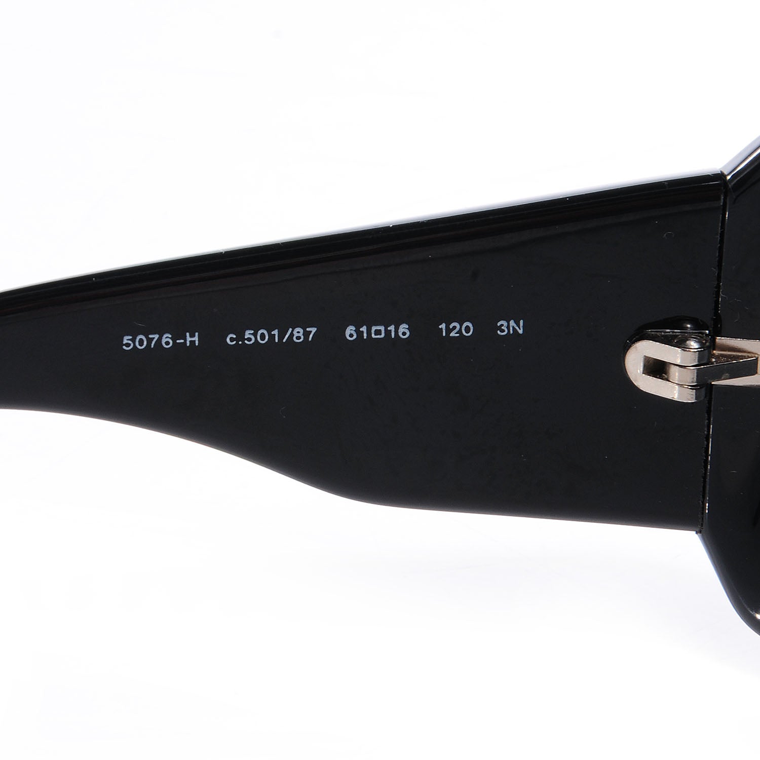 Chanel Mother of Pearl Sunglasses 5076-H Black 4 of 5