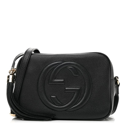 Gucci Pebbled Calfskin Small Soho Disco Bag Black 1 of 9