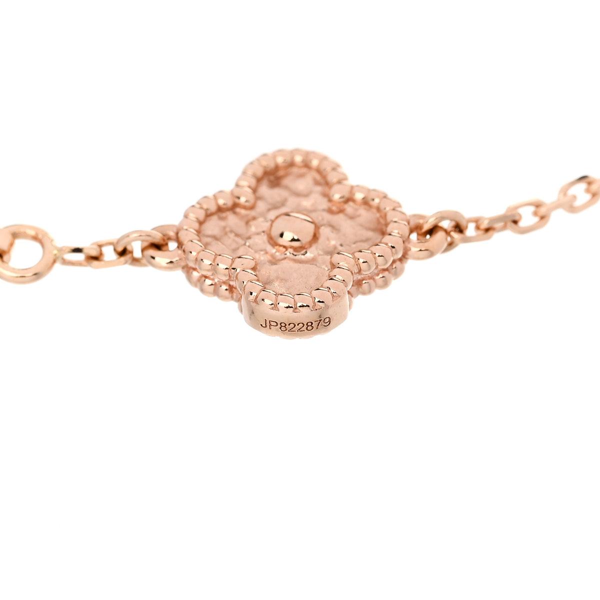 Van Cleef & Arpels 18K Rose Gold 6 Motifs Sweet Alhambra Bracelet 3 of 5