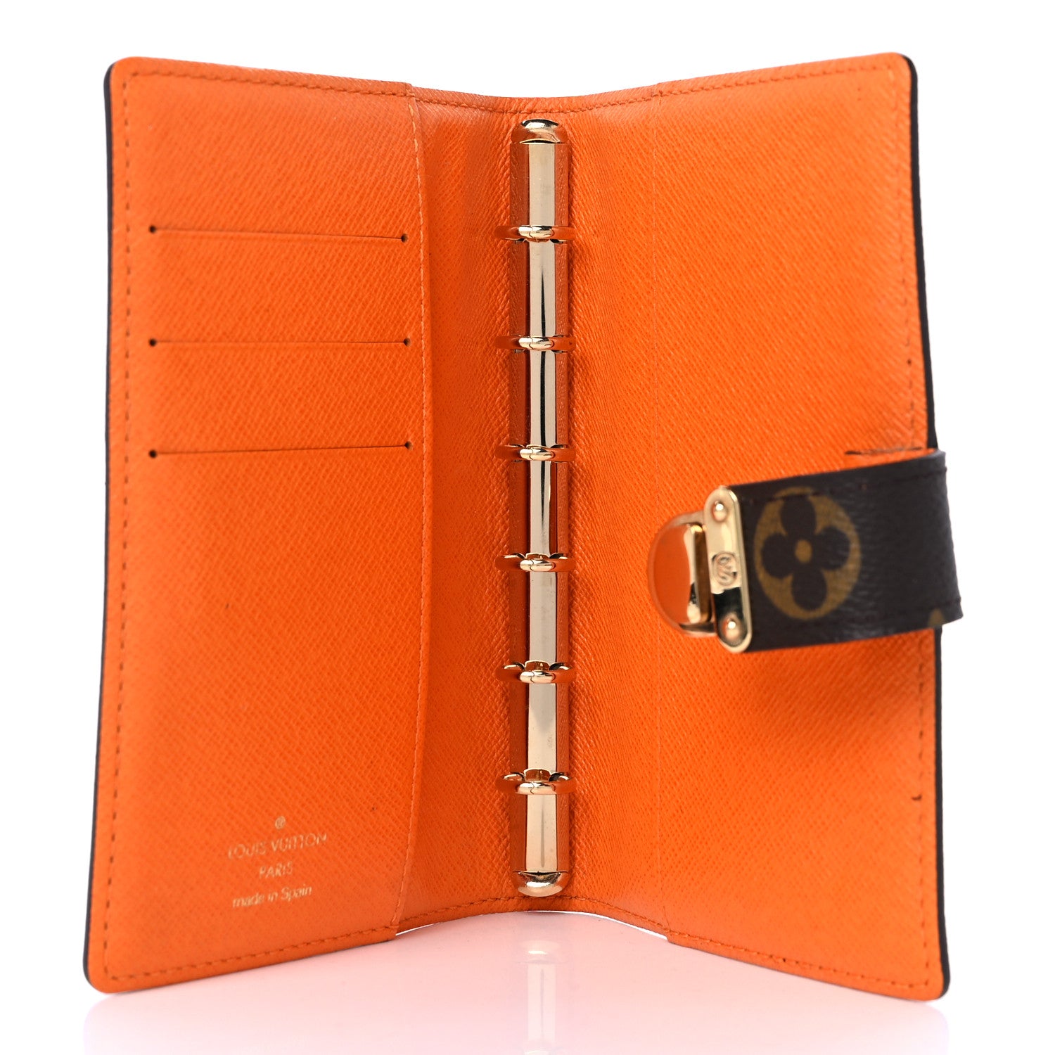 Louis Vuitton Monogram Koala Small Ring Agenda Orange 5 of 9