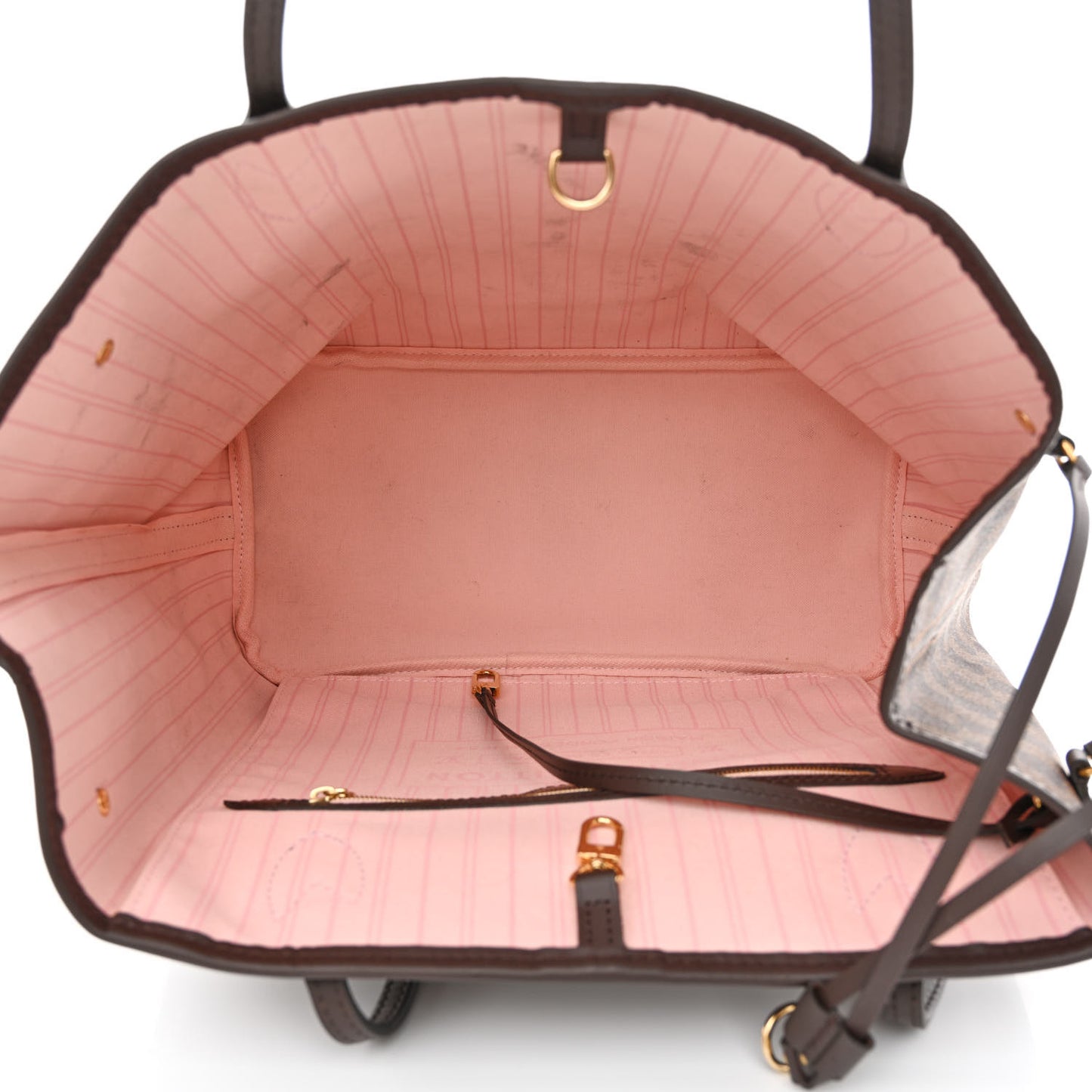 Damier Ebene Neo Neverfull MM Rose Ballerine