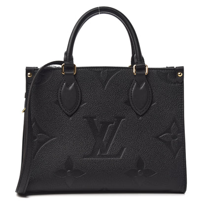 Louis Vuitton Empreinte Monogram Giant Onthego PM Black 1 of 11
