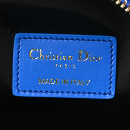 Christian Dior Technical Fabric Toile De Jouy DiorTravel Nomad Pouch Fluorescent Blue 6 of 11