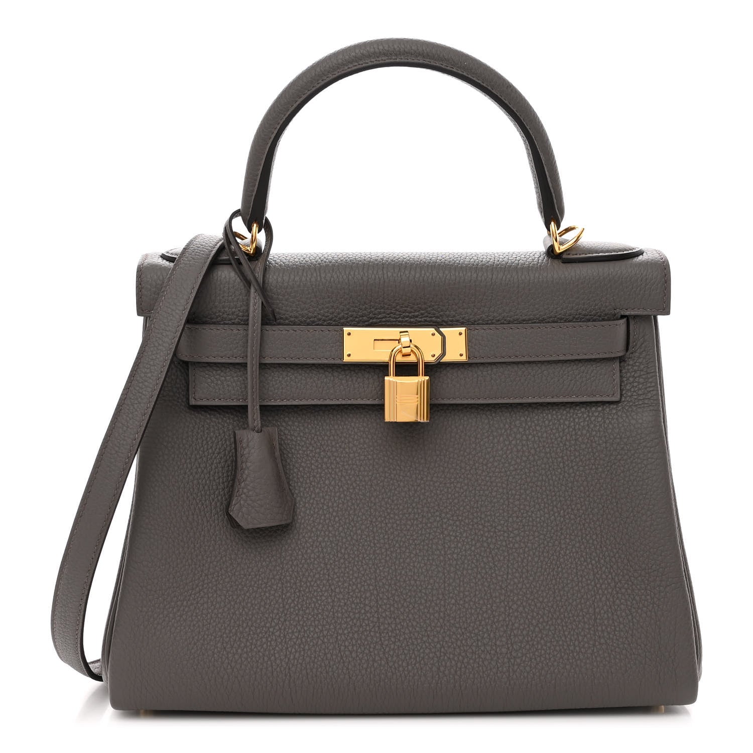 Hermes Togo Kelly Retourne 28 Etain 1 of 11
