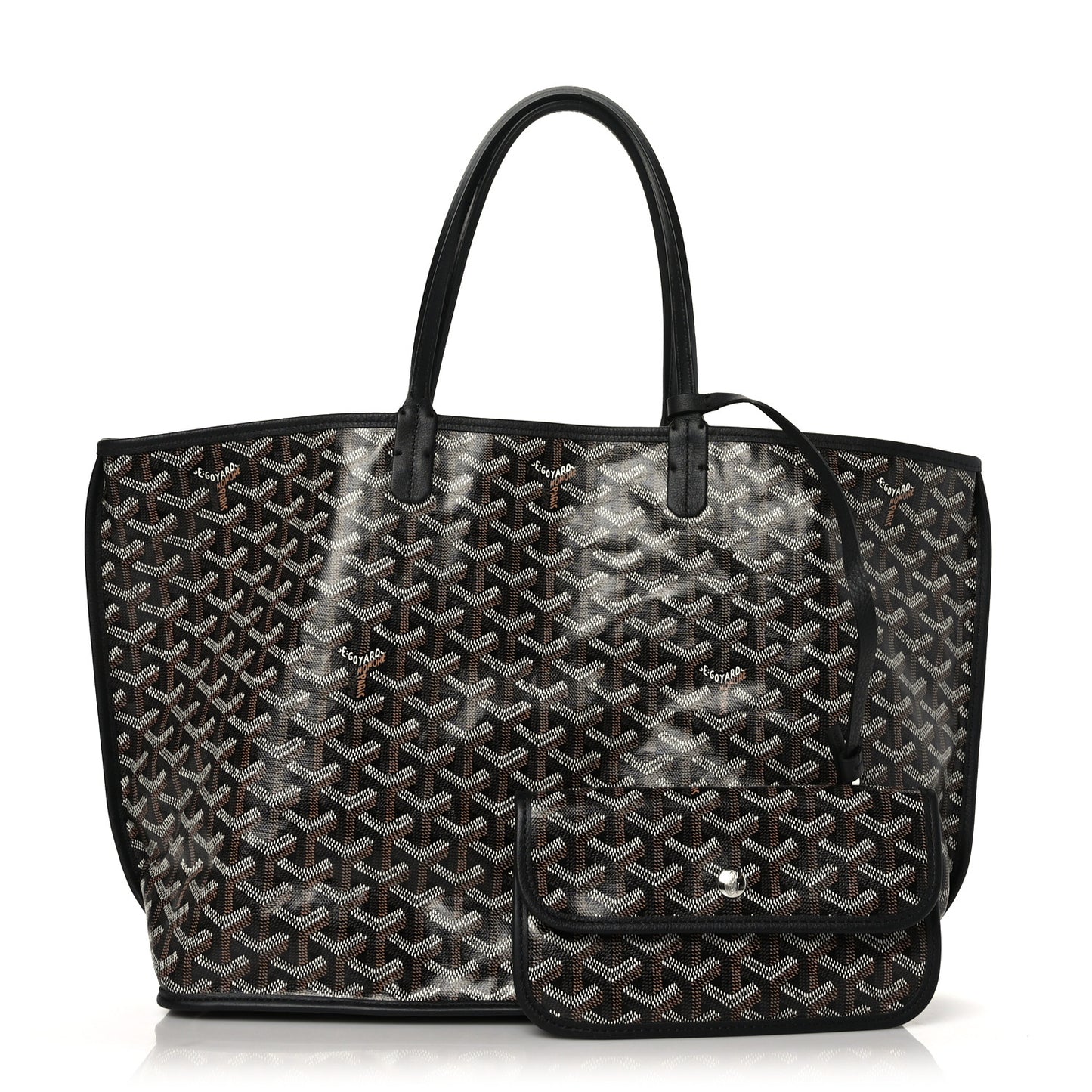 Goyardine Reversible Anjou PM Black
