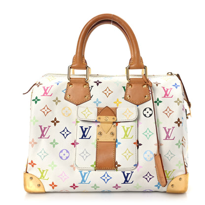 Louis Vuitton Monogram Multicolor Speedy 30 White 1 of 9