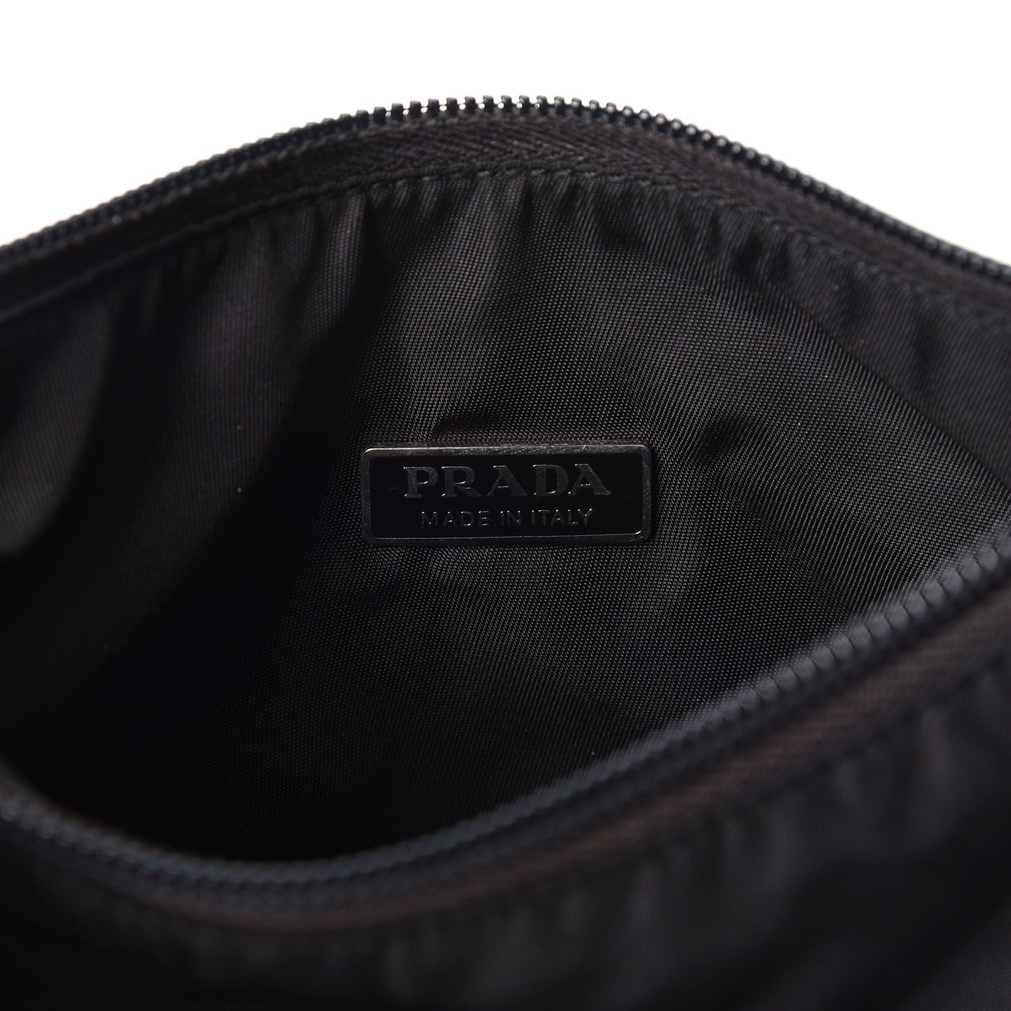 Tessuto Nylon Sport Shoulder Bag Black