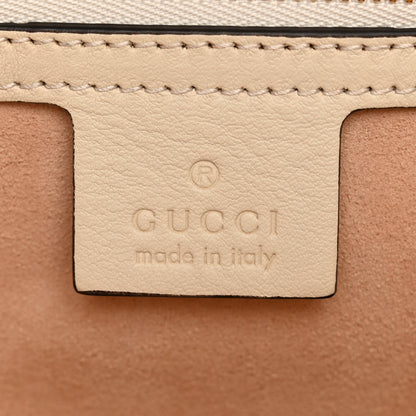 Gucci GG Supreme Monogram Medium Padlock Tote White 6 of 10