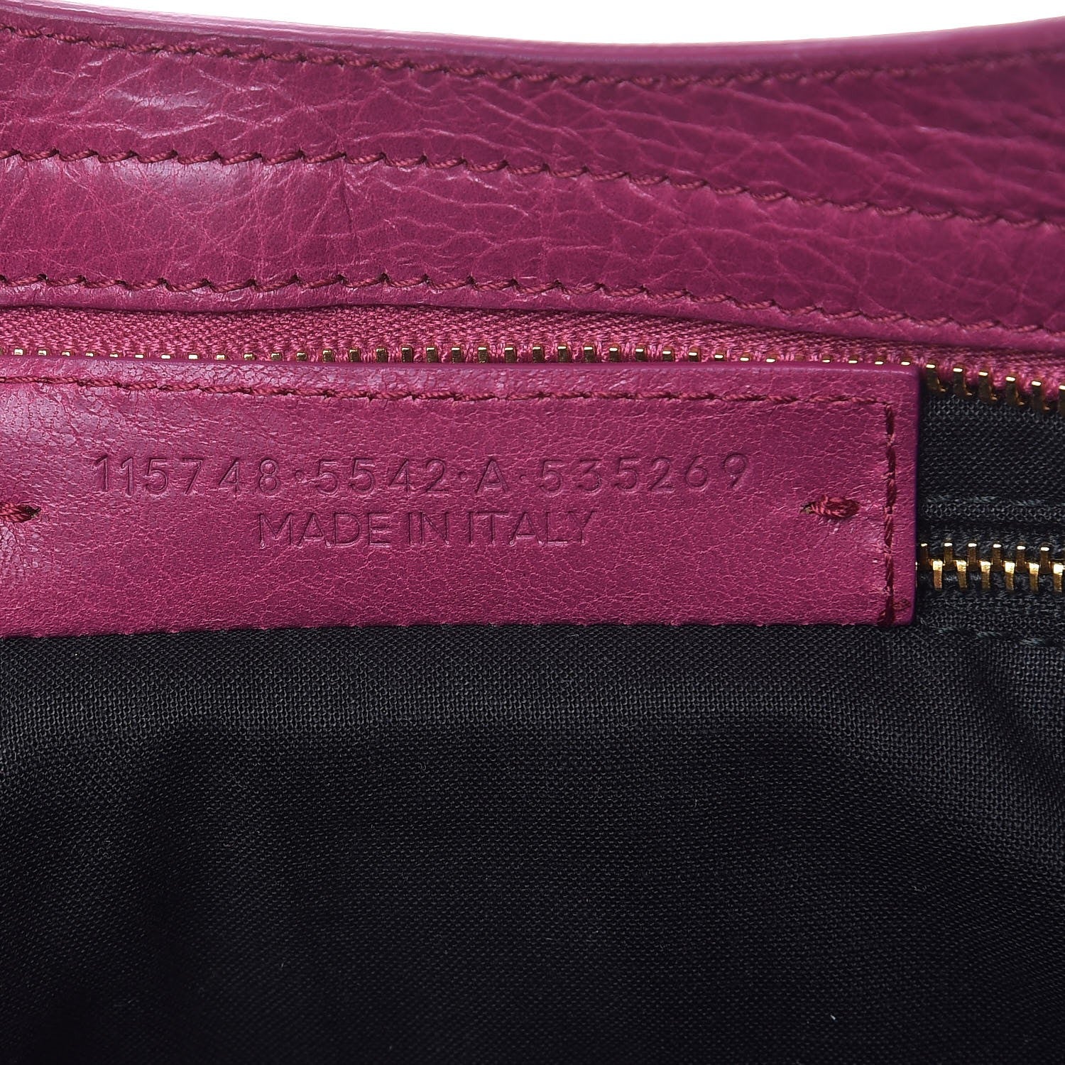 Balenciaga Agneau Classic Gold Hardware City Rose Dahlia 7 of 9