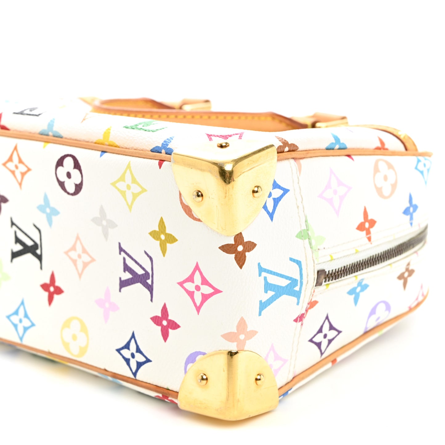 Monogram Multicolor Trouville White
