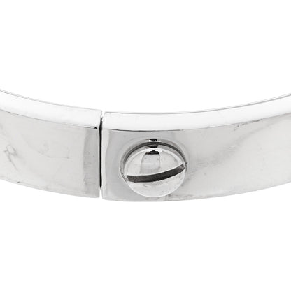 Cartier 18K White Gold 4 Diamond LOVE Bracelet 16 6 of 8