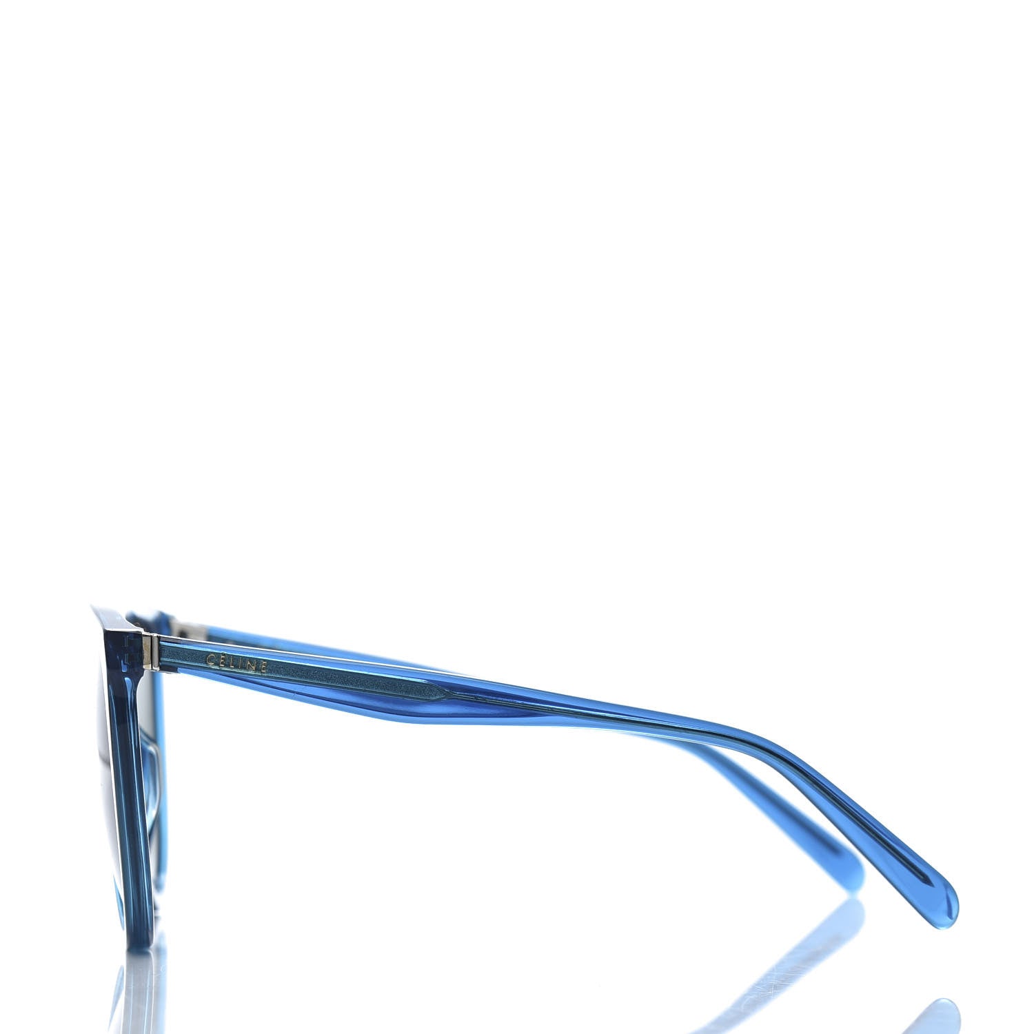 Celine Acetate Thin Shadow Sunglasses CL41435/S Blue 3 of 8