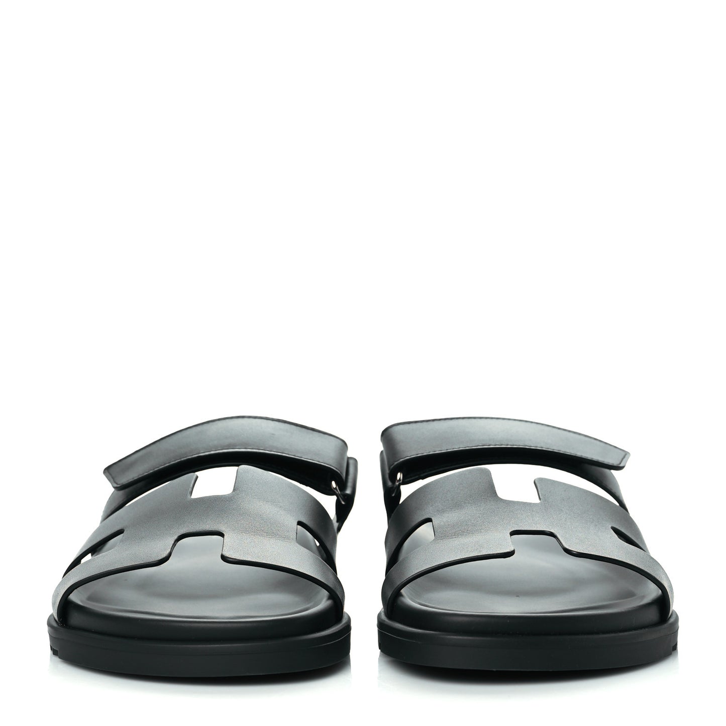 Calfskin Womens Chypre Sandals 42 Black