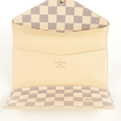 Louis Vuitton Damier Azur Josephine Wallet 5 of 7