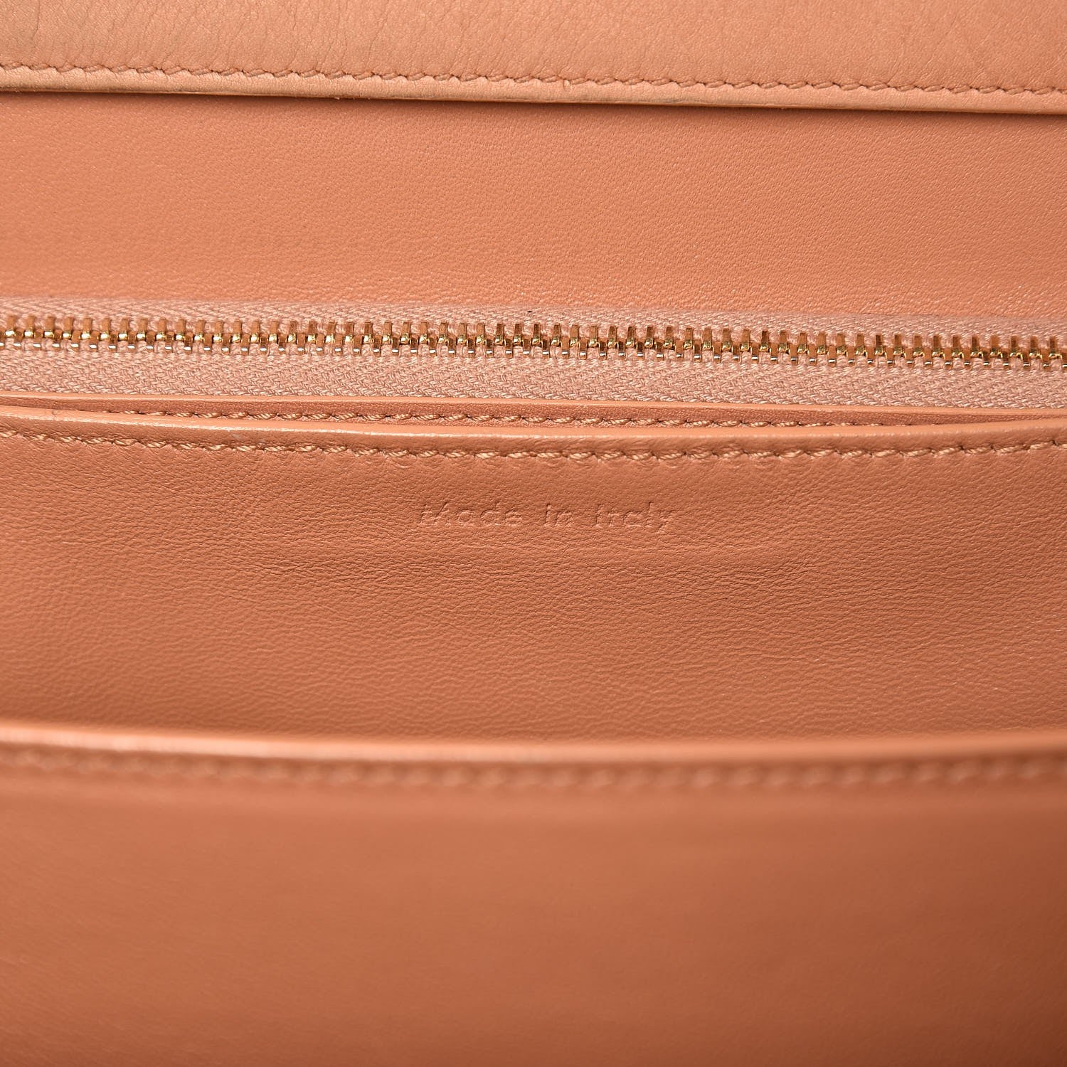 Celine Box Calfskin Medium Classic Box Flap Bag Nude 6 of 13