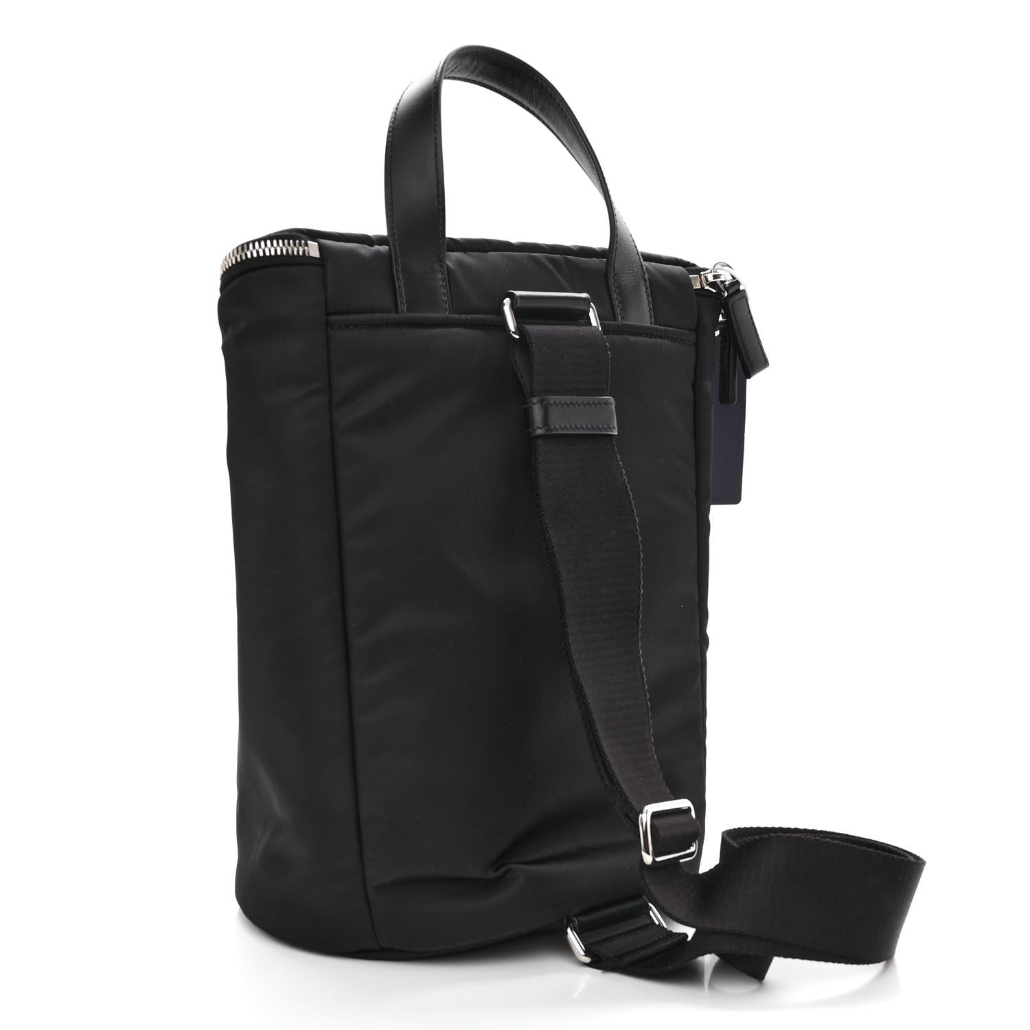 Prada Re-Nylon Sling Backpack Black 3 of 8