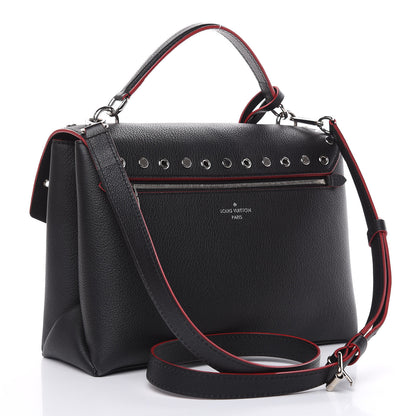 Louis Vuitton Soft Calfskin My Lockme Rivets Black 3 of 8