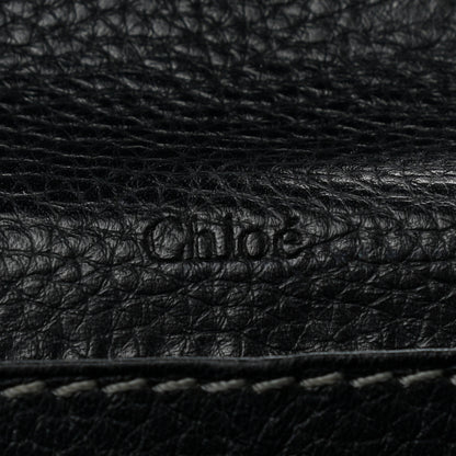 Chloe Calfskin Marcie Continental Flap Wallet Black 6 of 11