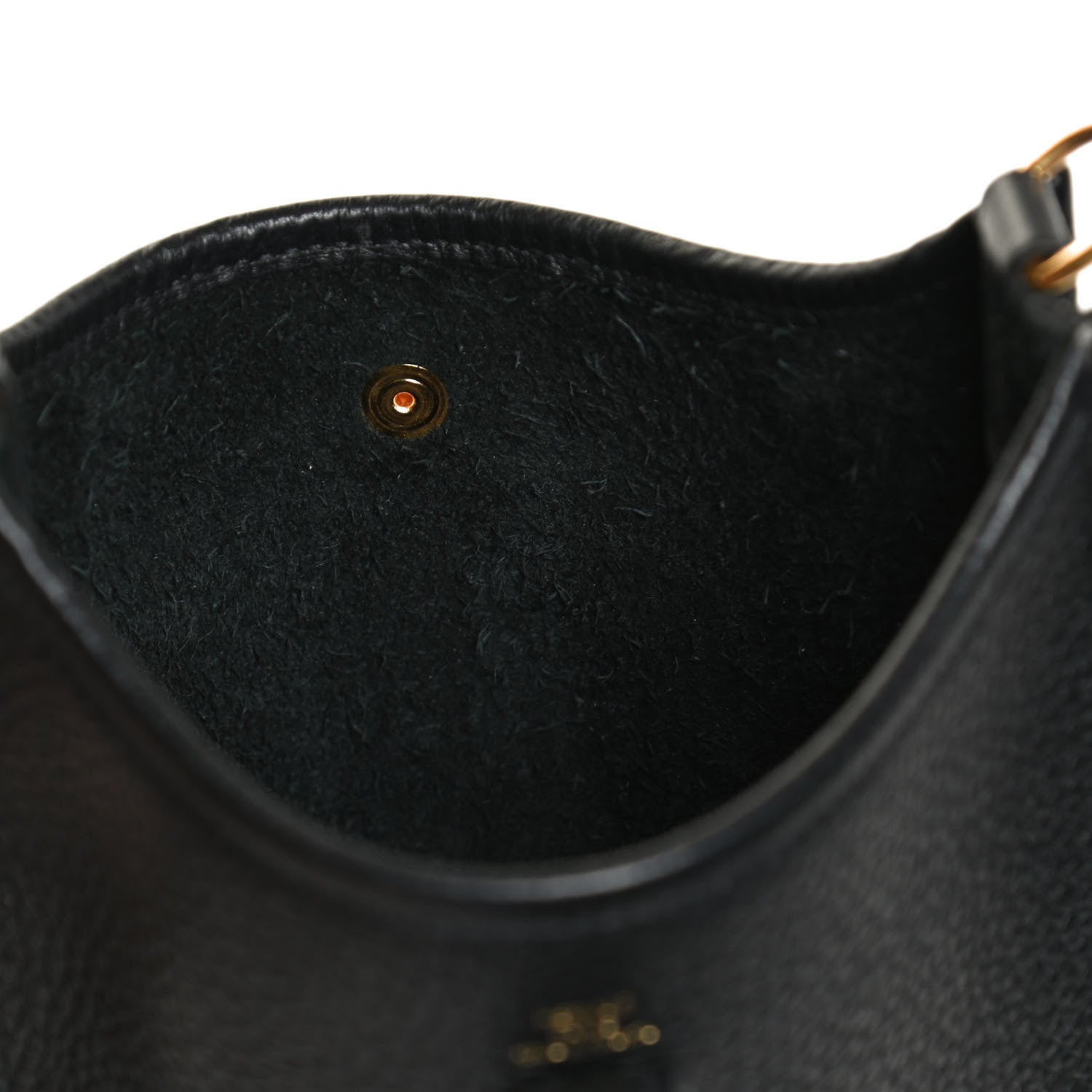 Hermes Taurillon Clemence Evelyne TPM Black 10 of 13