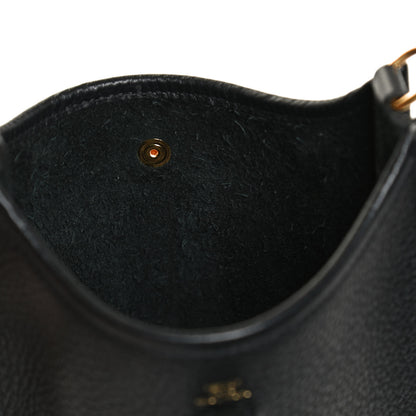 Hermes Taurillon Clemence Evelyne TPM Black 10 of 13