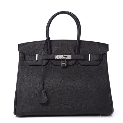 Hermes Togo Birkin 35 Black 1 of 10